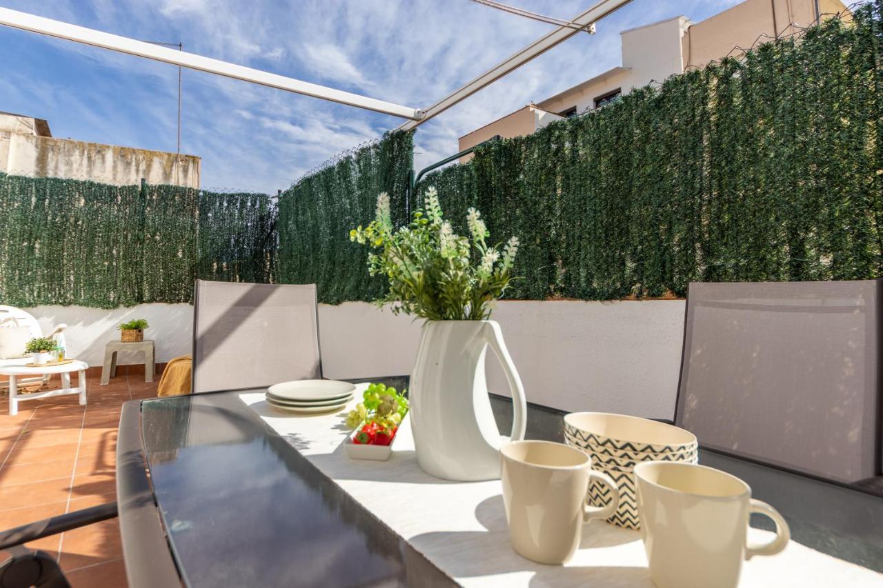 Apartamento Wooow!!! Atic Centric Amb Terrassa Tarragona Exterior foto